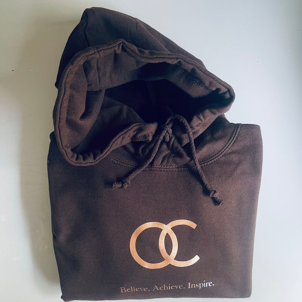 Olco Believe Achieve Inspire hoodie (cocoa)