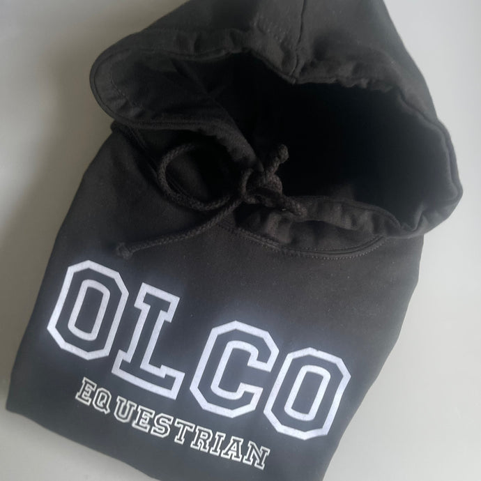 Varsity Olco hoodie (Black)