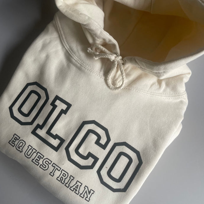 Varsity Olco hoodie (Cream)