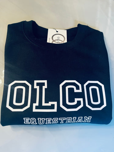 OLCO Varsity crewneck sweater