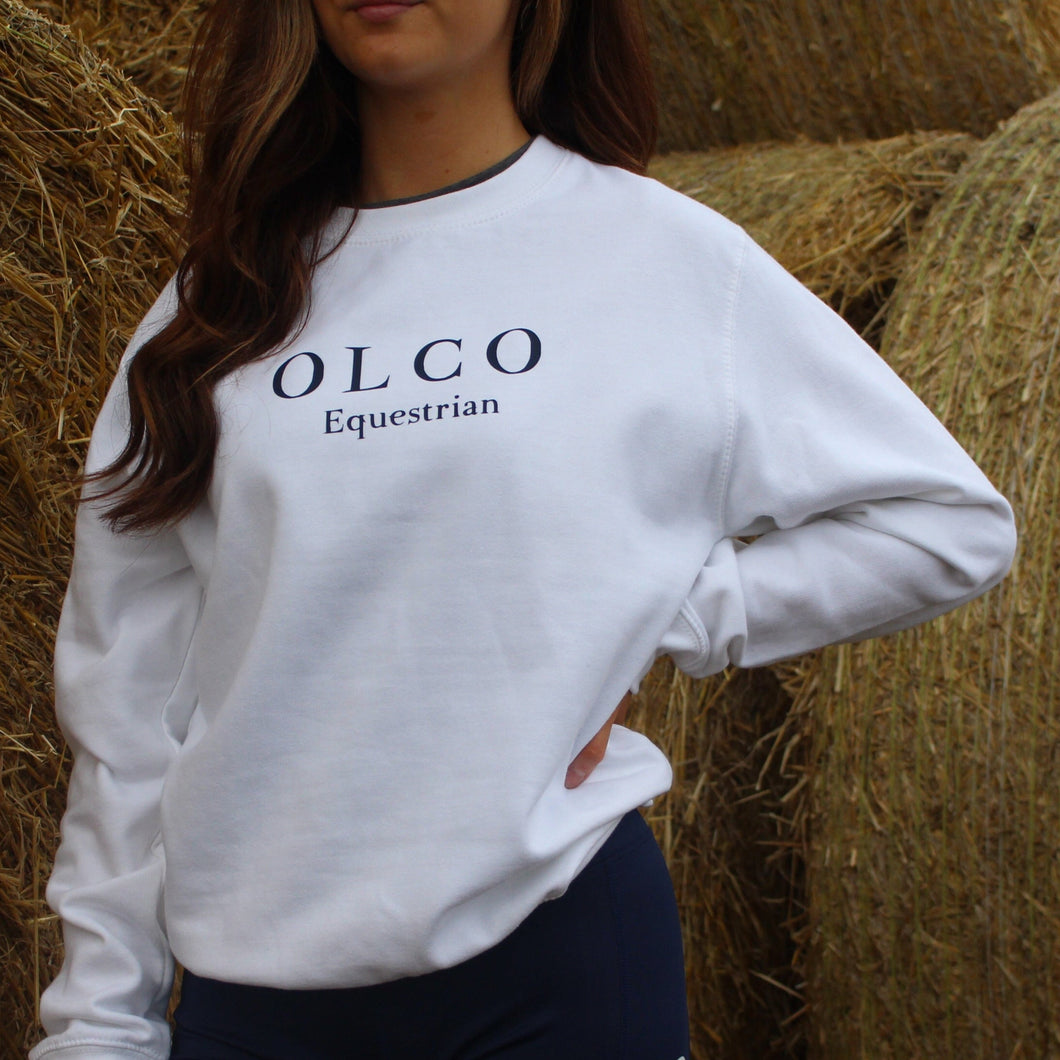 Olco white crewneck