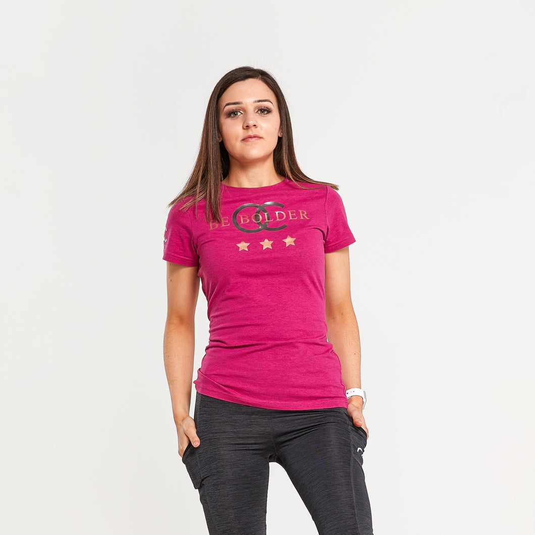 Be bolder t-shirt (pink)