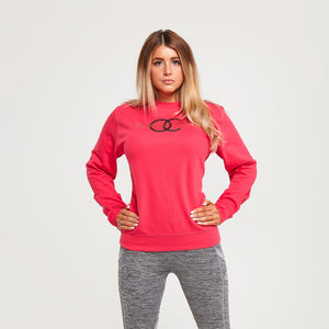 Showtime crewneck sweater (pink)