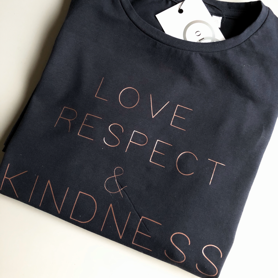 Love, respect, kindness t-shirt