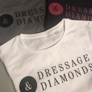 Sparkle dressage & diamonds t-shirt