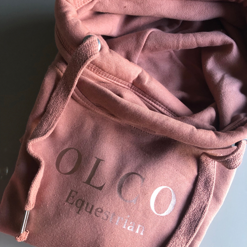 Ultimate hoodie (blush pink and rose gold)